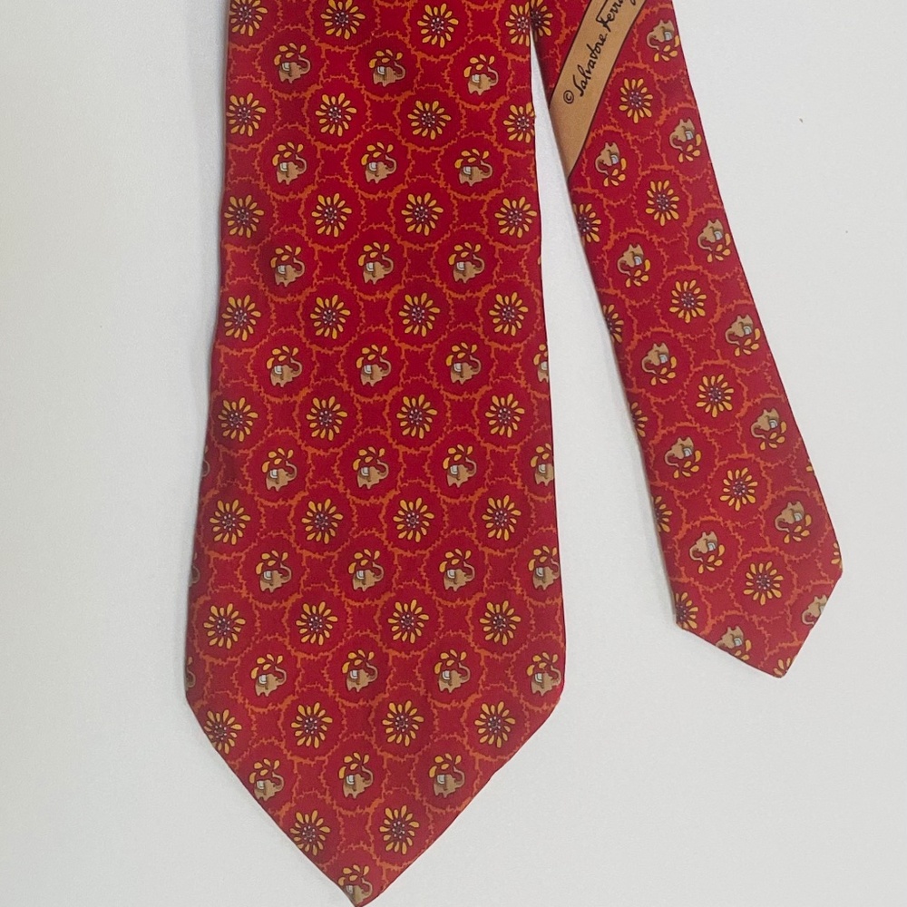 Salvatore Ferragamo Silk Tie